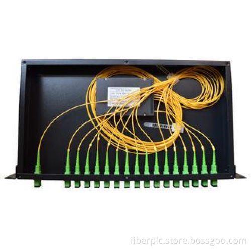 Bare LGX Low PDL Fiber PLC Splitter for FTTH / Passive Opti